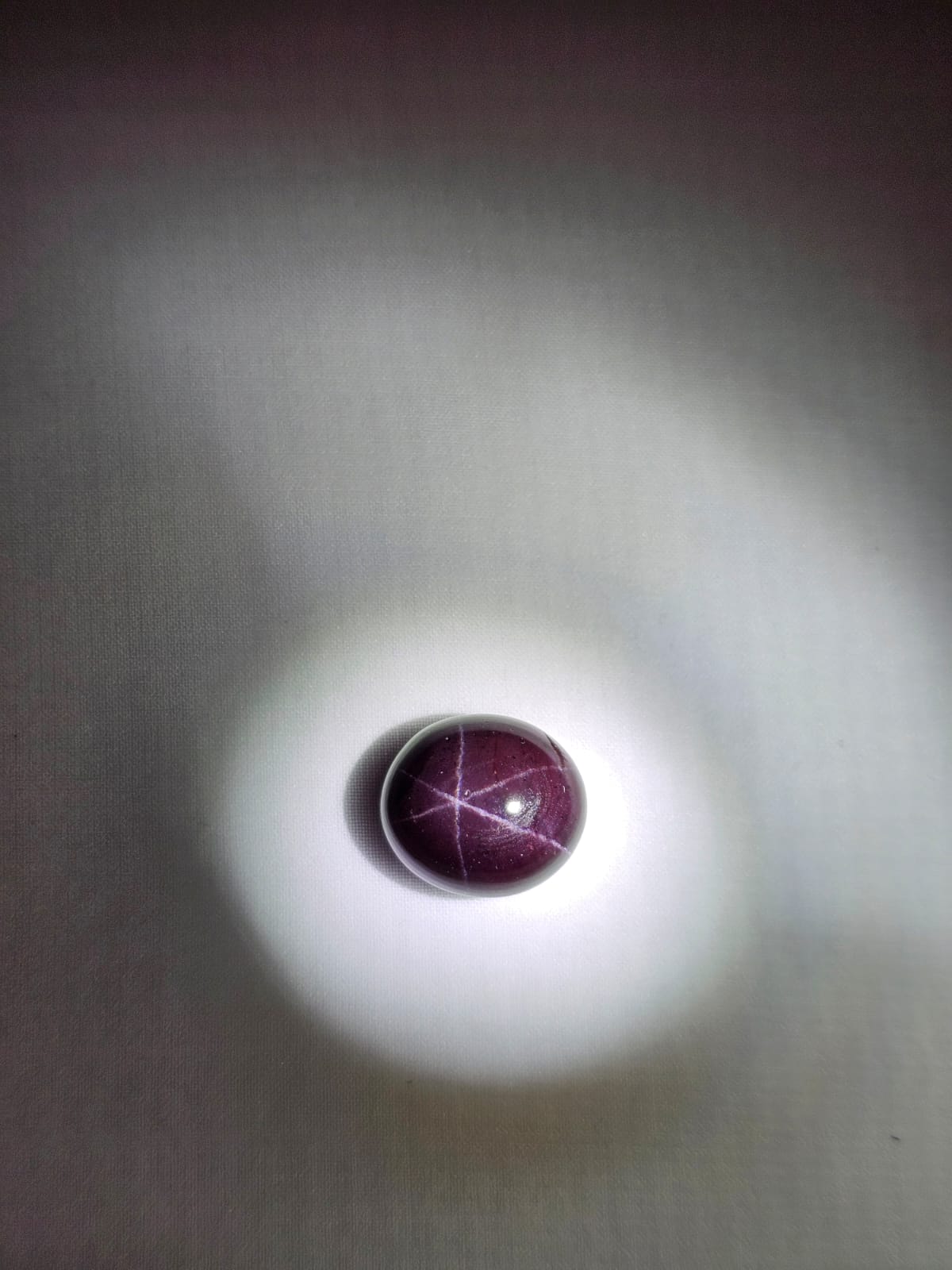 Star Garnet — Oval Cabochon Star Garnet
