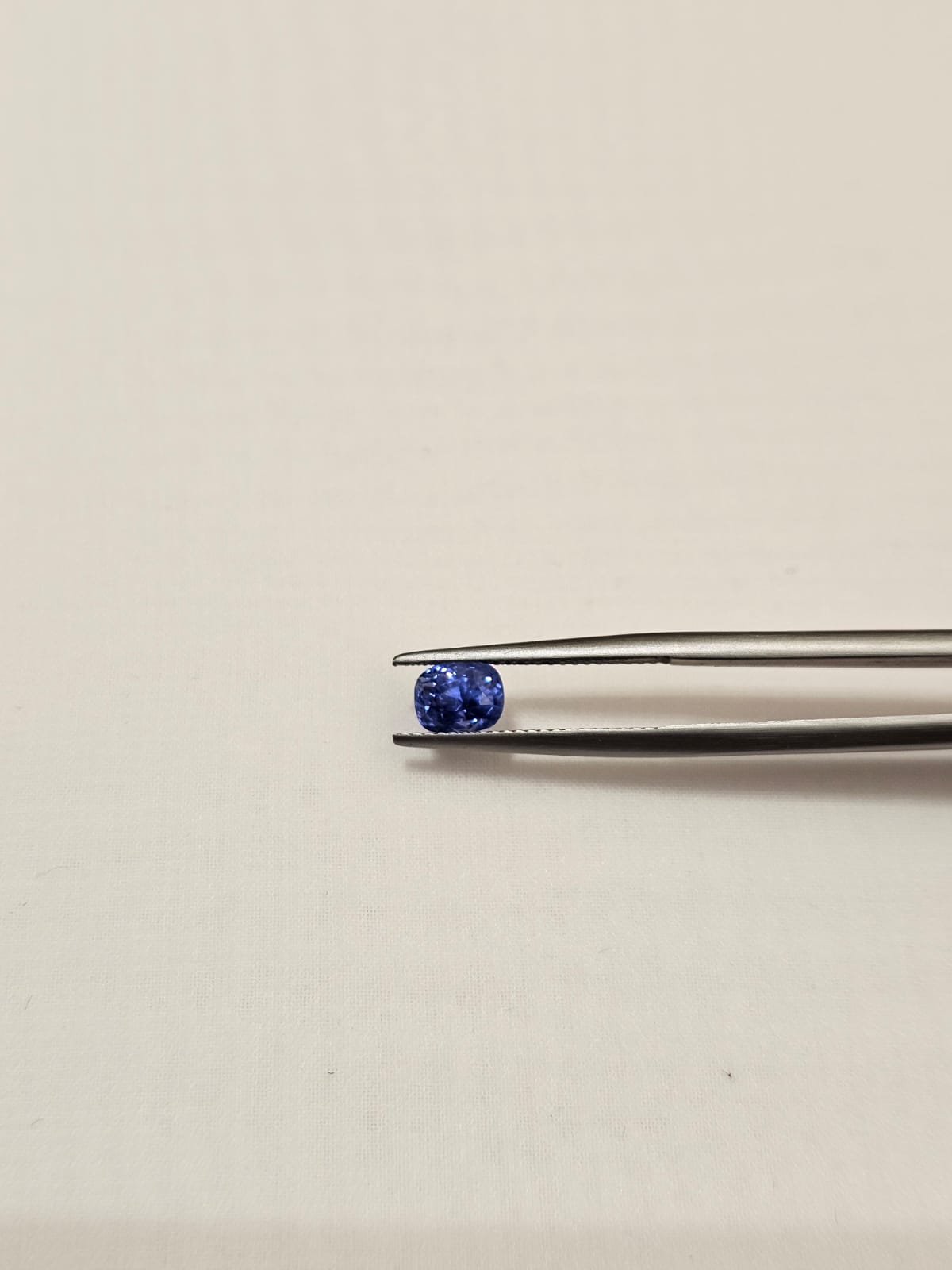 Natural Corundum (Blue Sapphire) — Mixed — Rectangular with rounded edges Blue Sapphire