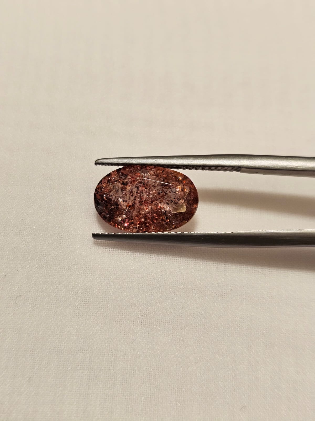 Super Seven Stone — Oval — Faceted Super Seven